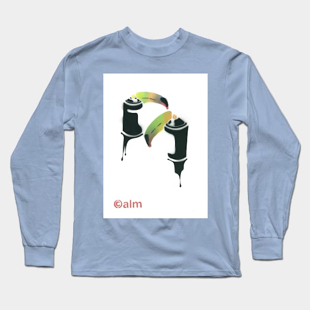 Original TwoCans by Calm1 Long Sleeve T-Shirt by TwoCans